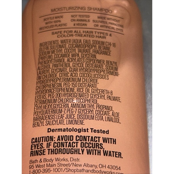 Bath & Body Works A Thousand Wishes Moisturizing Shampoo & Mini Travel 3oz - Picture 3 of 4